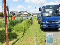 浜松市内 工場敷地の除草作業（年間一括管理）