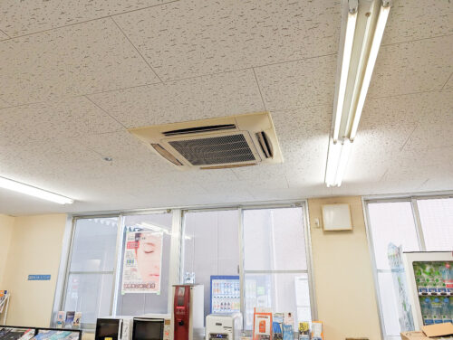 空調室内機更新工事前